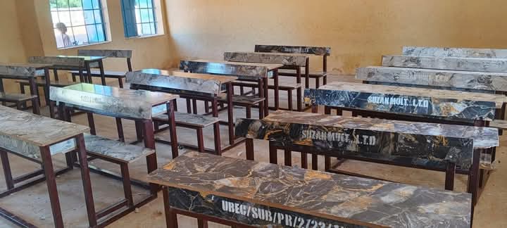 New classroom furniture in Zuru
