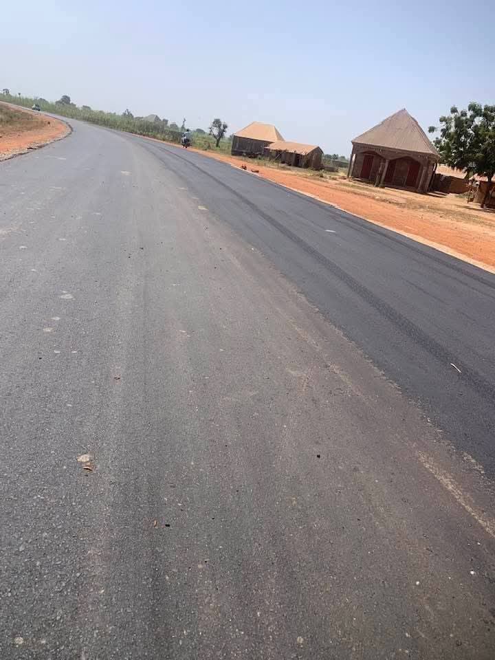 Rural road construction in Kebbi