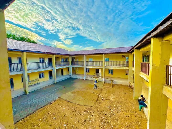 Renovated classrooms in Birnin Kebbi during renovation
